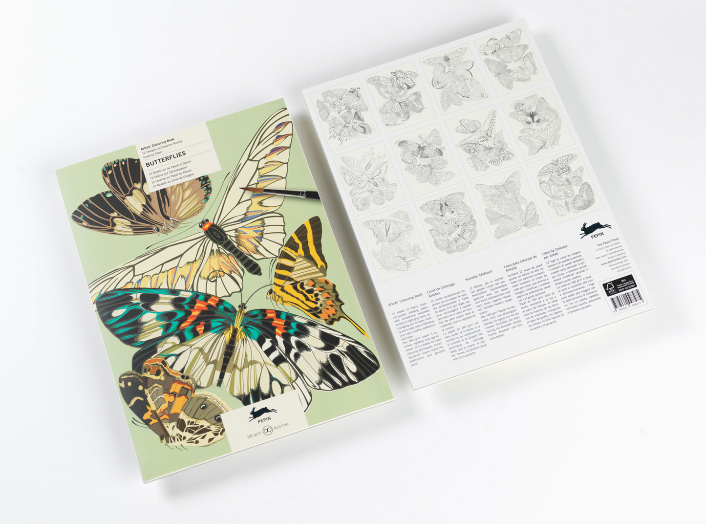 PEPIN PRESS | Artists' Colouring Book Assorted