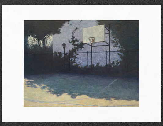 Shaded Court, Print by Rick Secen