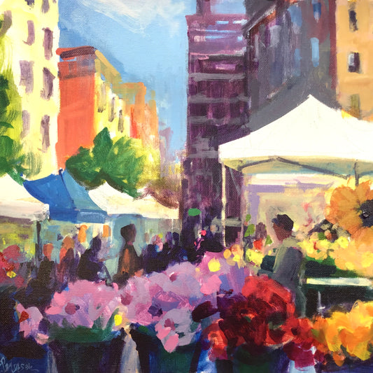 14th & Union Market, Framed by Janet Pedersen