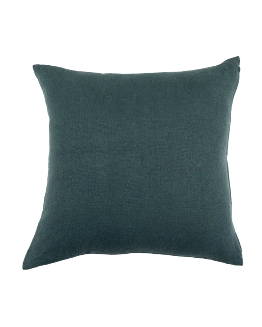 Anika Solid Teal Pillow | 22" x 22"