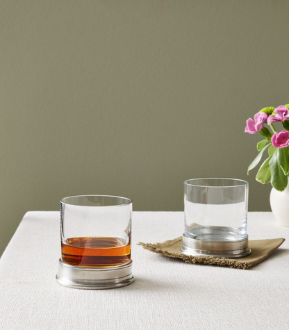 Crystal Double Old Fashioned Glass
