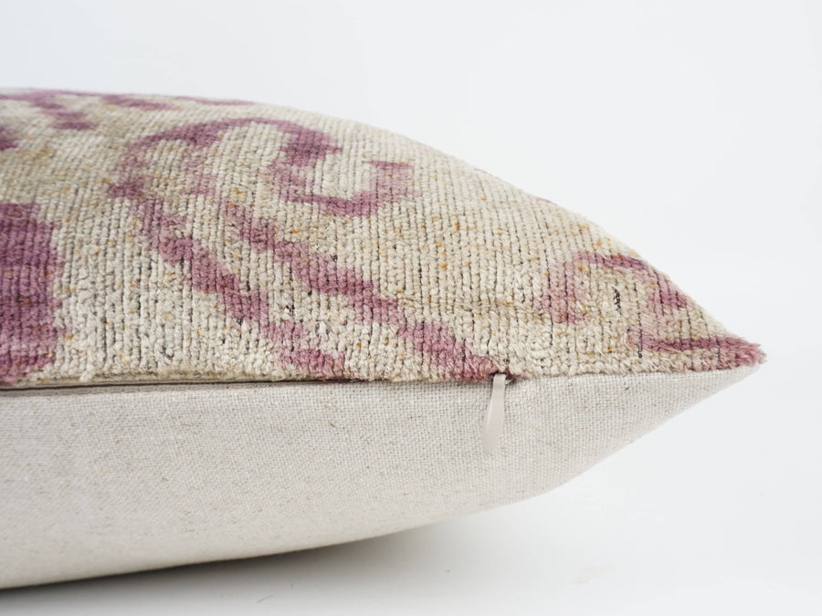 HANDMADE- IKAT SILK/VELVET PILLOWCASE | 20
