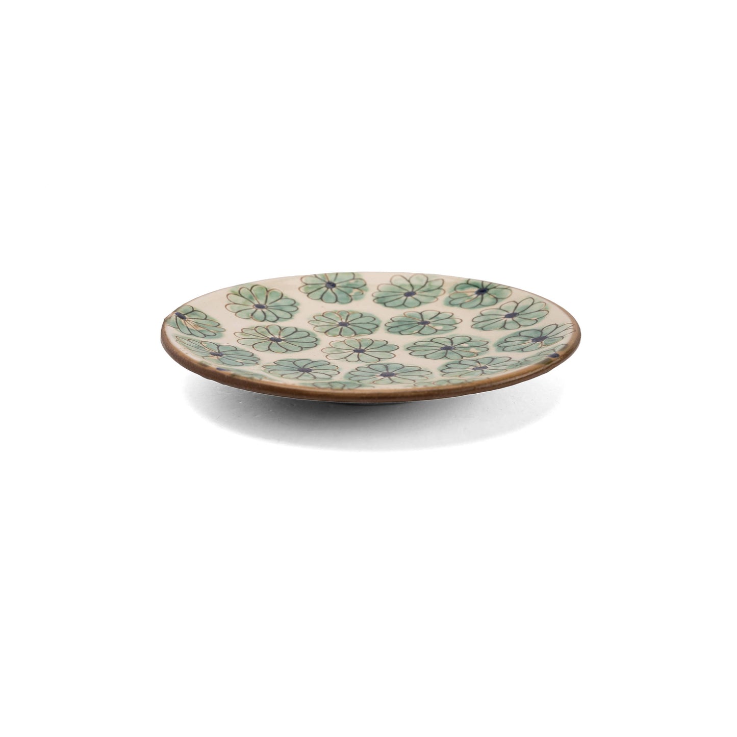 KILIIM |Daisy Field Ceramic Plate: Medium
