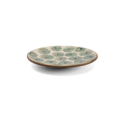 KILIIM |Daisy Field Ceramic Plate: Medium