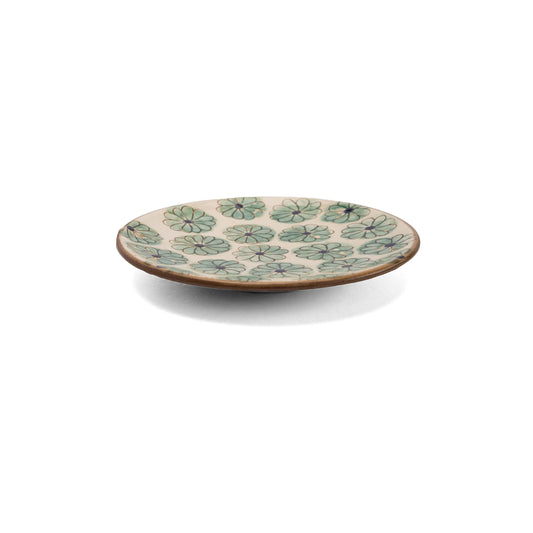 KILIIM |Daisy Field Ceramic Plate: Medium