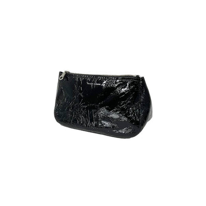 Small Fatty Pouch: Foil Black