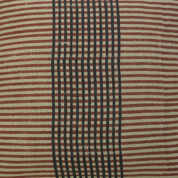 Block Print Linen Pillow | Amayra