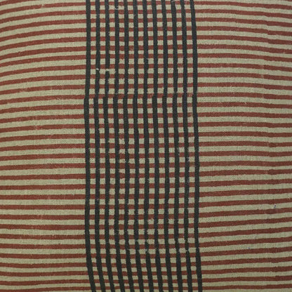 Block Print Linen Pillow | Amayra