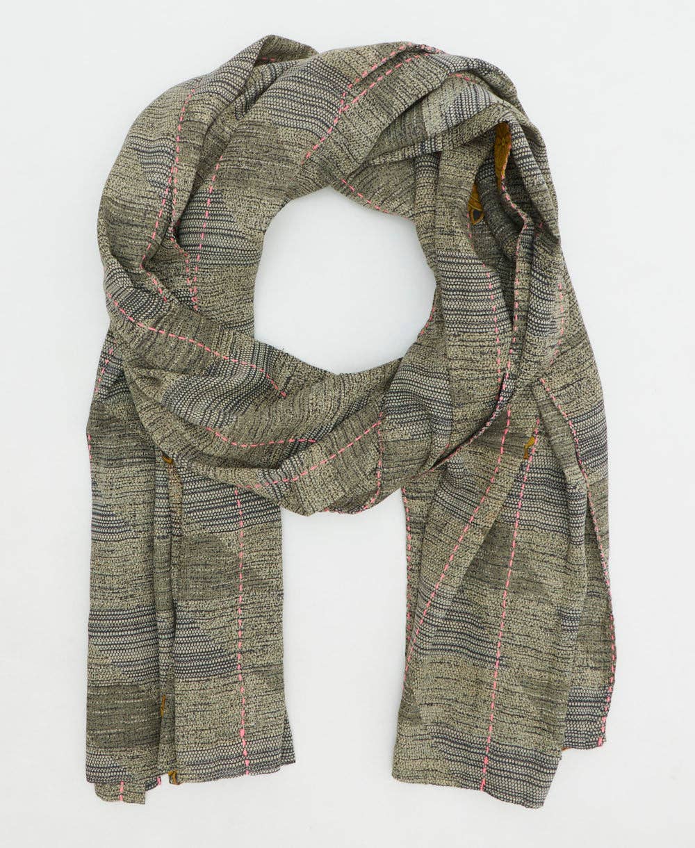 Kantha Long Scarf - No. 250670
