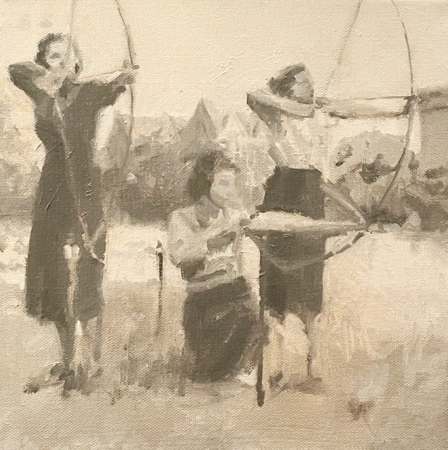 Women With Arrows by Judith Greengus