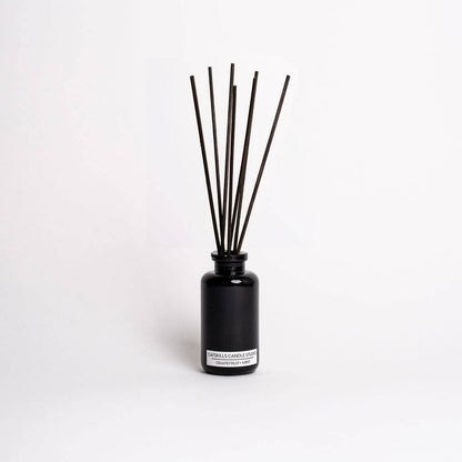 Catskills Candle Studio | Grapefruit + Mint Diffuser: Reed Color - Black