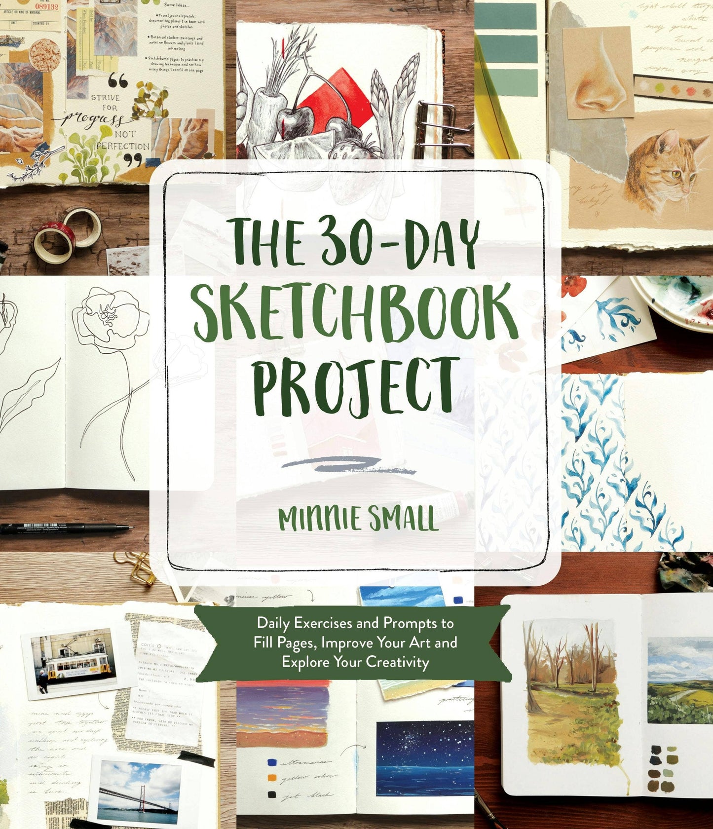 30-Day Sketchbook Challenge: Daily Exercises & Prompts