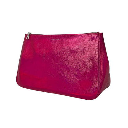 TRACEY TANNER | Large Fatty Pouch - Metallic Distress Navy/Black