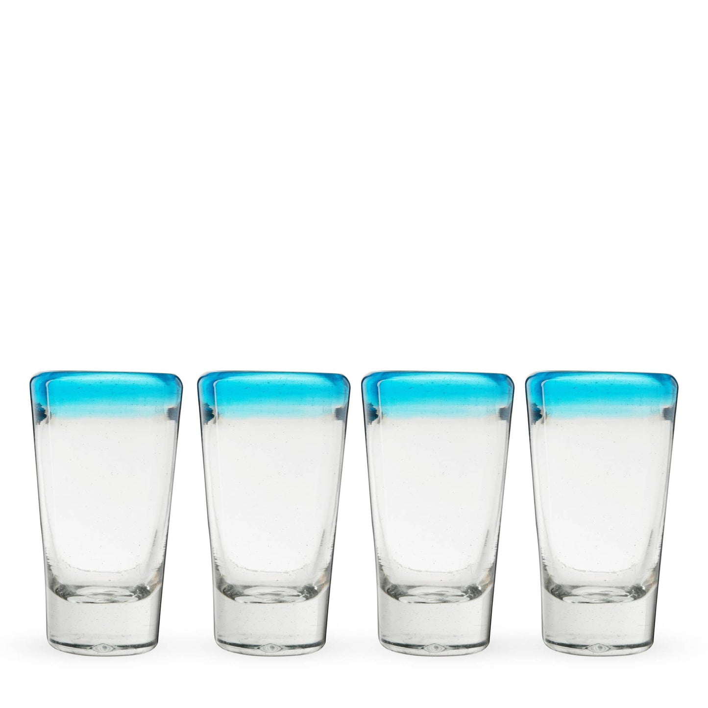 Primavera Hand Blown Recycled Glass Shot Glass