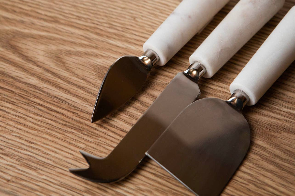 Marble Cheese Board Tools