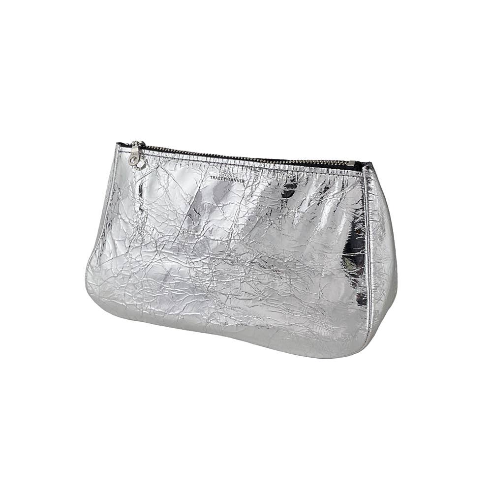 TRACEY TANNER | Medium Fatty Pouch - Hologram Cobalt