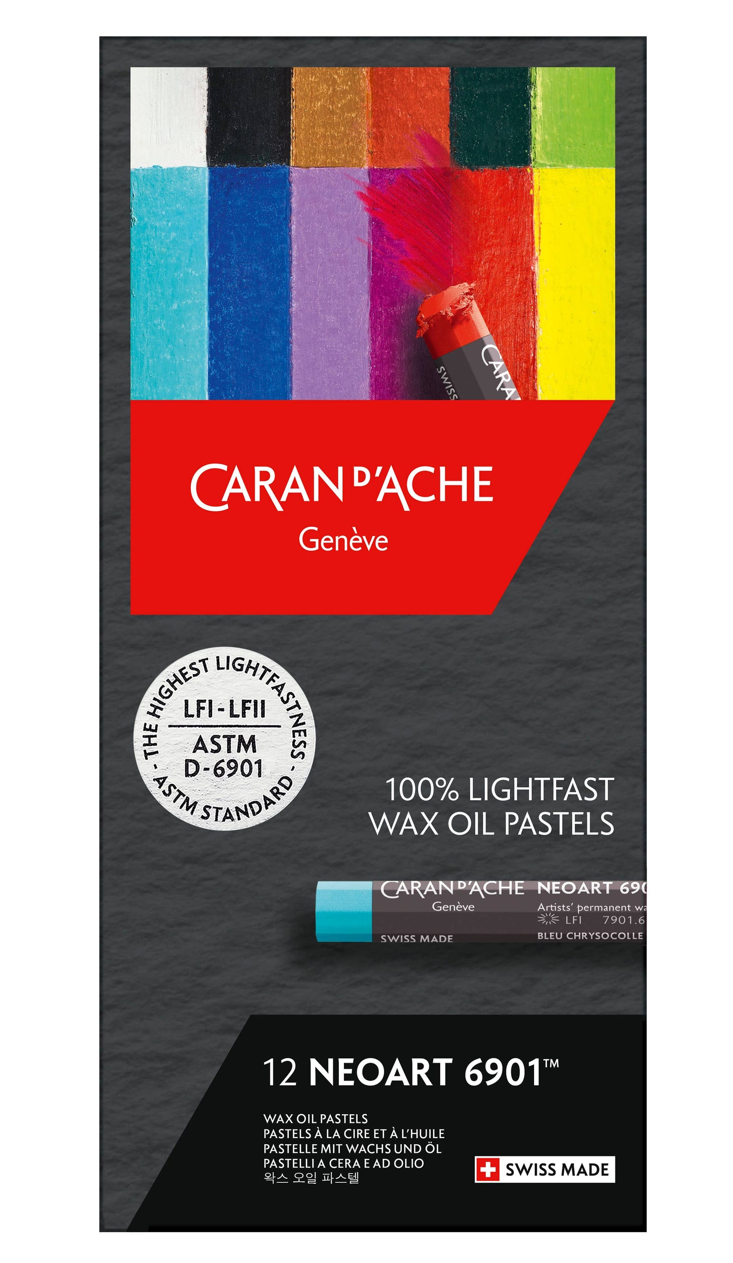CARAN d'ACHE | Set of 12 NeoArt 6901 Pastels