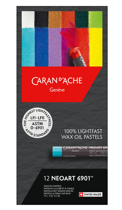 CARAN d'ACHE | Set of 12 NeoArt 6901 Pastels