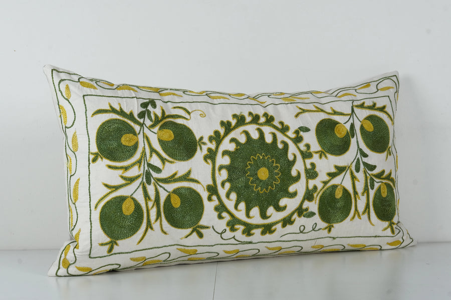 Tashkent Suzani Floral Bedding Pillow | 18