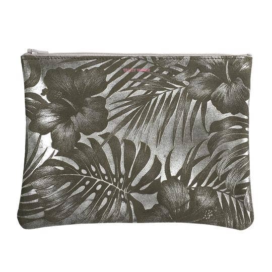 TRACEY TANNER | Large Zip Pouch - Candy Patent Emerald