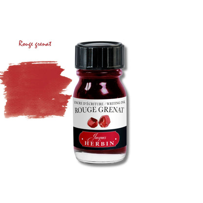 Herbin Fountain Pen Ink 10ml Bottle Assorted Colors