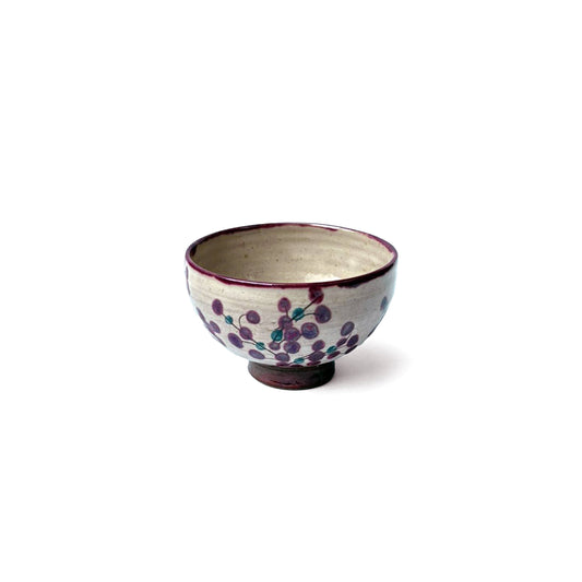 KILIIM | Metallic Grapevine Ceramic Soup Bowl