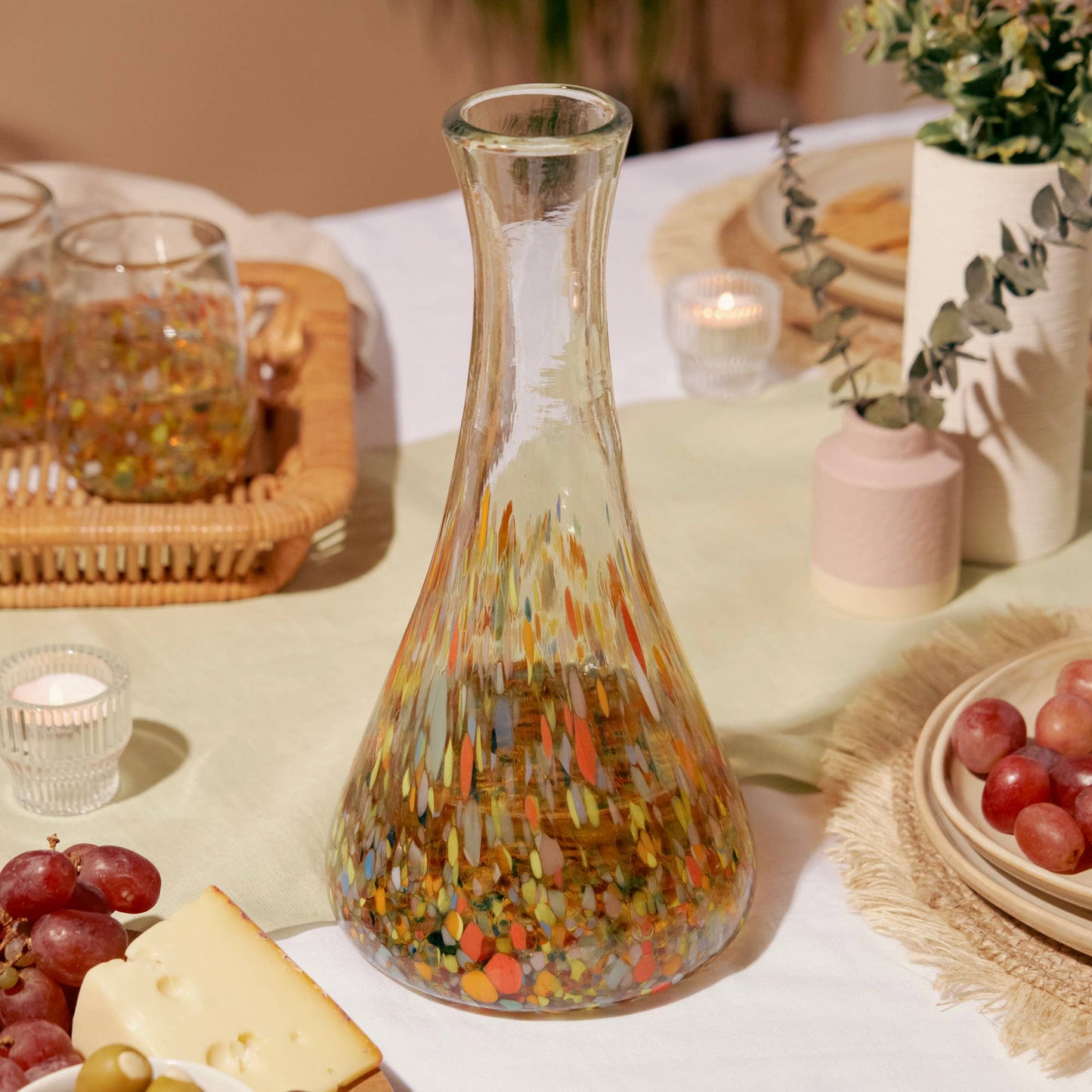 Segunda Vida Artistico Recycled Glass Wine Decanter