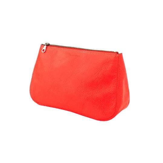 Medium Fatty Pouch: Candy Patent Vermillion