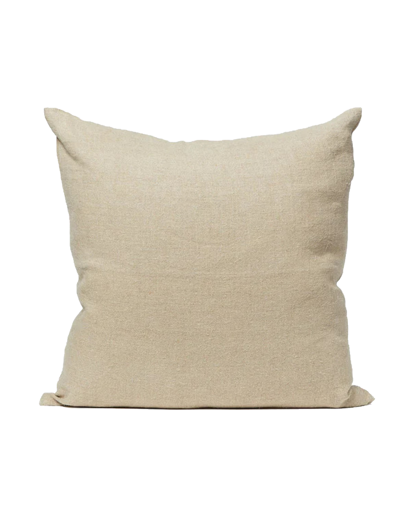 Anika Solid Natural Pillow | 22" x 22"