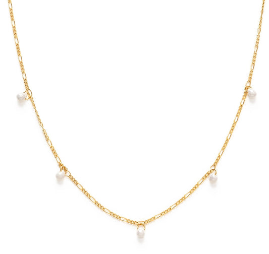 Five Graces Necklace - Pearl