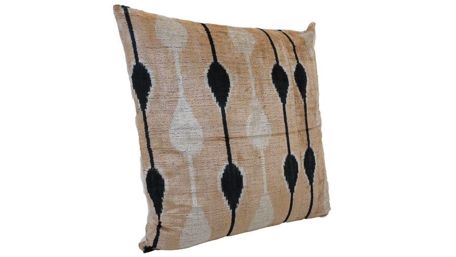 HANDMADE IKAT SILK/VELVET PILLOW | 24