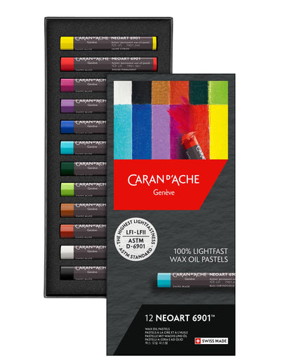 CARAN d'ACHE | Set of 12 NeoArt 6901 Pastels