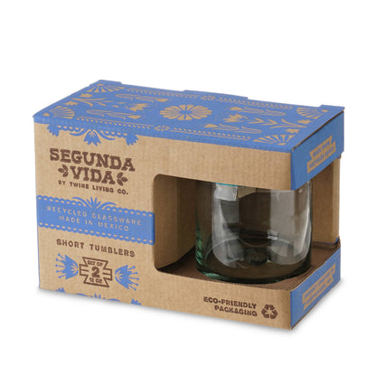 Segunda Vida Primavera Recycled Glass Tumblers Single