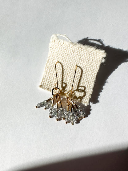 DEBBIE FISHER | Gray Quartz Earring