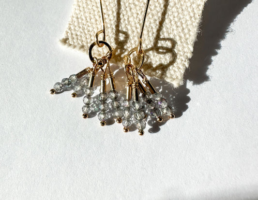 DEBBIE FISHER | Gray Quartz Earring