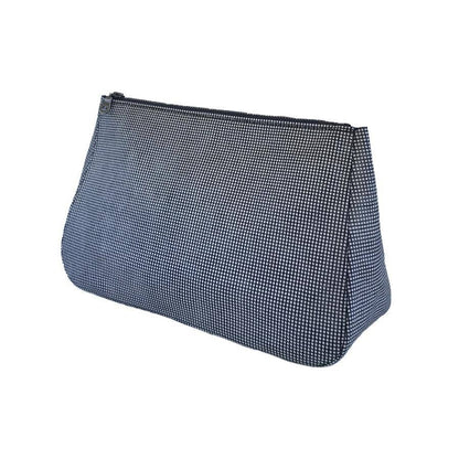 TRACEY TANNER | Large Fatty Pouch - Metallic Distress Navy/Black