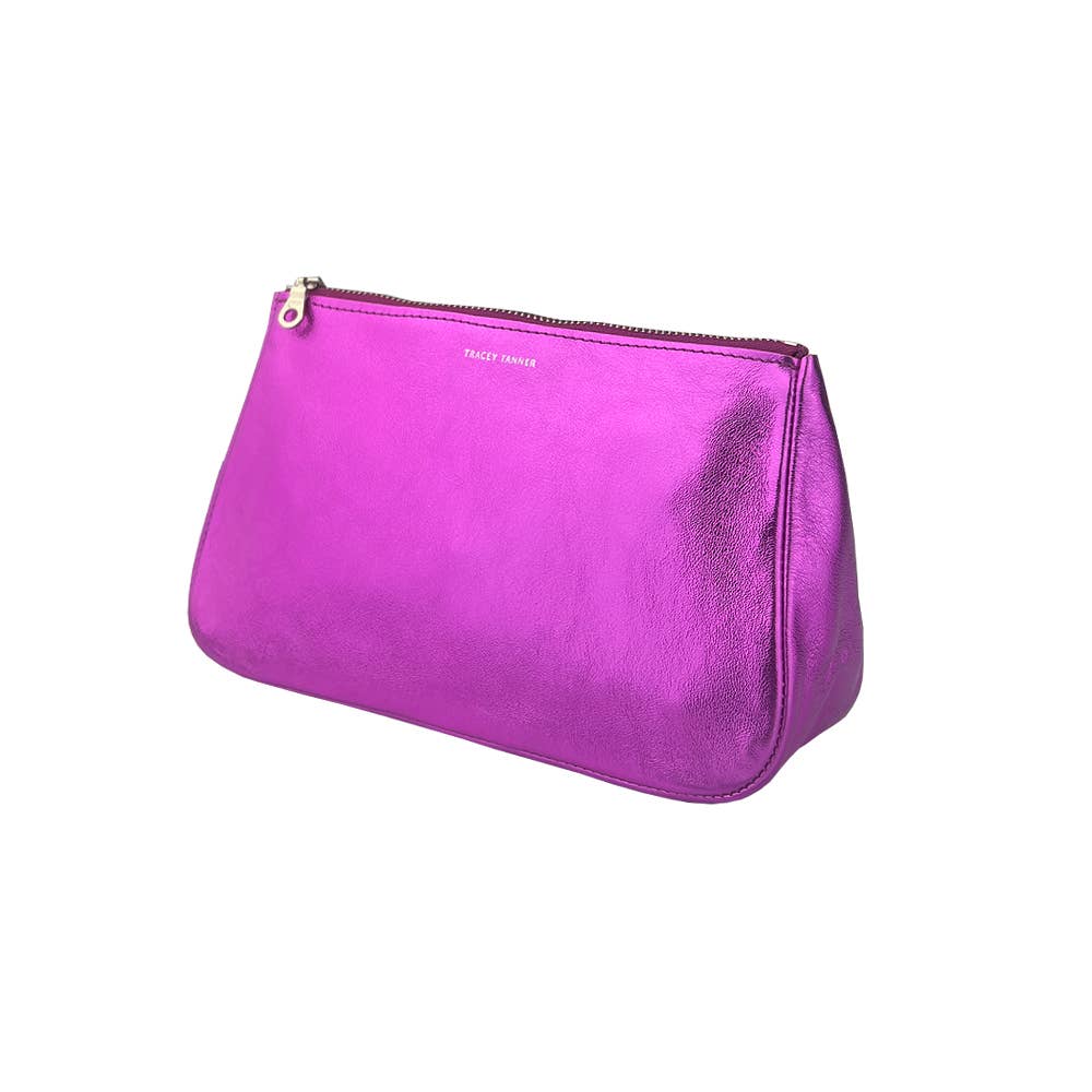TRACEY TANNER | Medium Fatty Pouch - Matte Foil Orchid