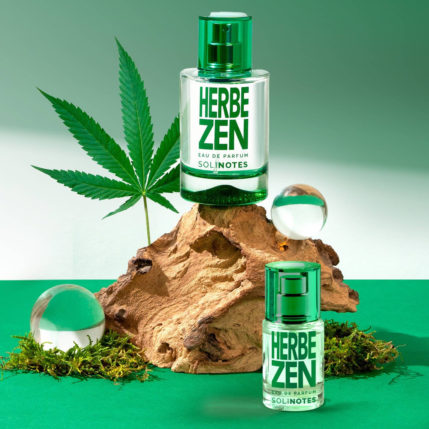 Mini Herbe Zen Perfume 0.5 oz - CLEAN BEAUTY