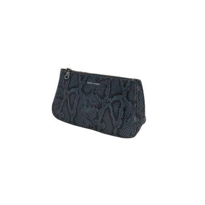 Small Fatty Pouch: Metallic Distress Navy/Black