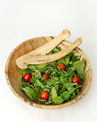 PETERMANS | 13" Spalted/Ambrosia Round Bowl