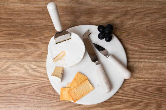 Marble Cheese Board Tools