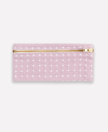 Cross-Stitch Pencil Case: Berry