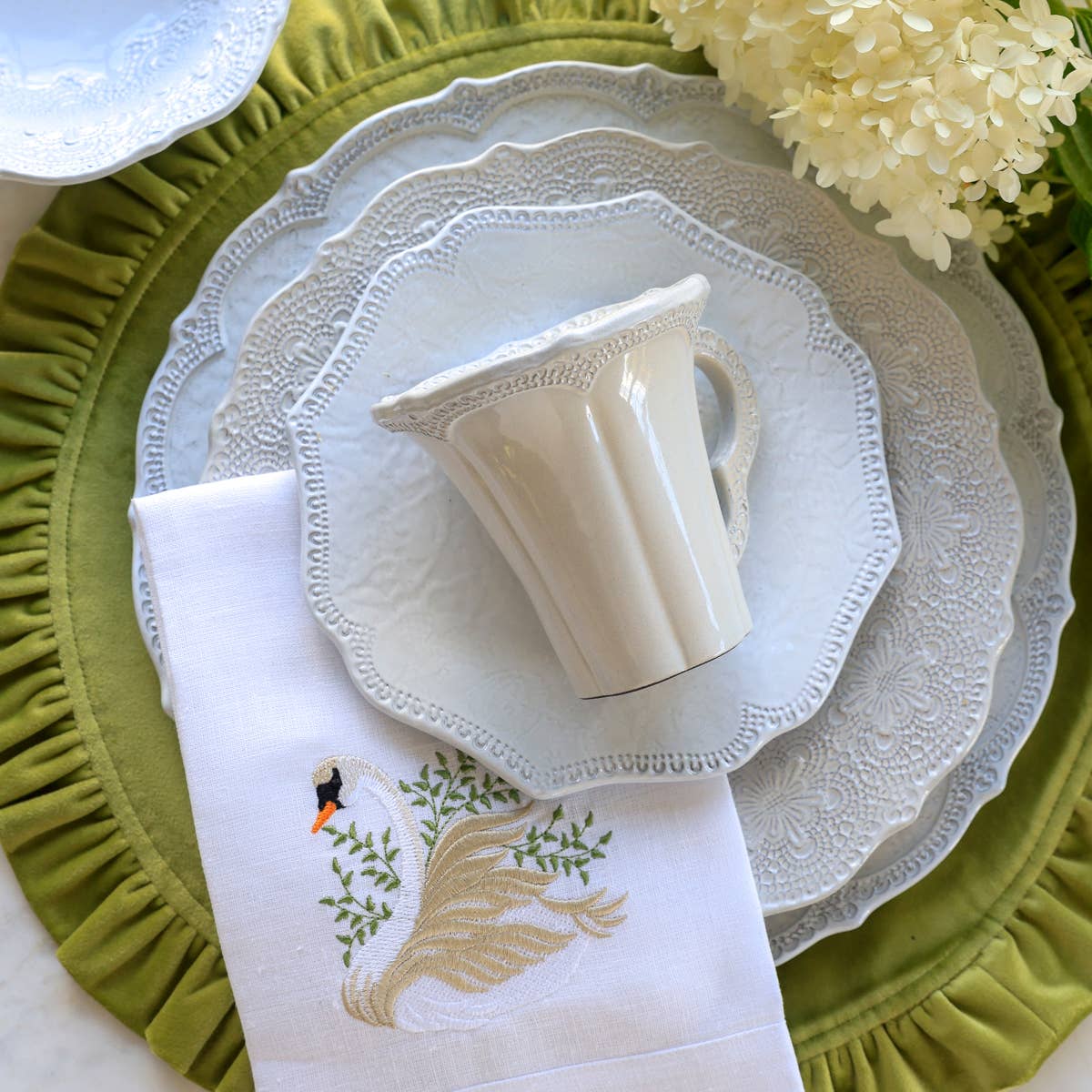 Merletto Antique Mug