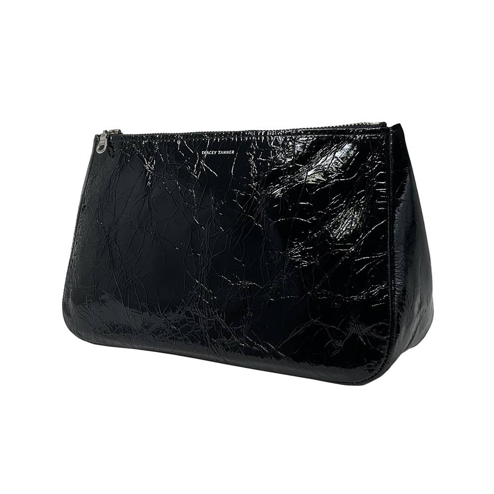 Large Fatty Pouch: Foil Black