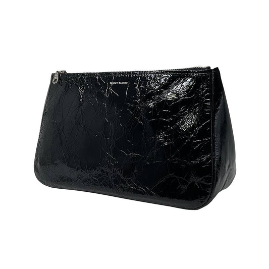 Large Fatty Pouch: Foil Black