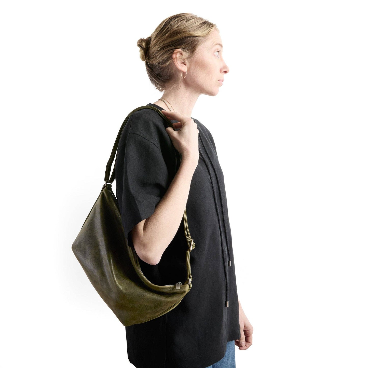 The Cooper Duffle Leather Purse | Rough & Tumble