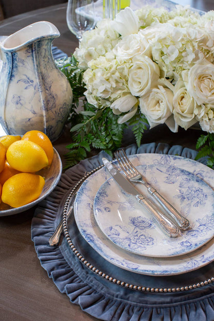 Giulietta Blue Salad/Dessert Plate