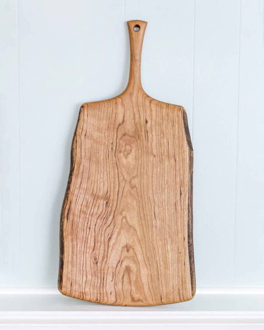 18" CHERRY SERVING BOARD W/ HANDLE