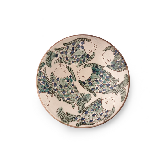 KILIIM | Pond Ceramic Serving Plate: Small