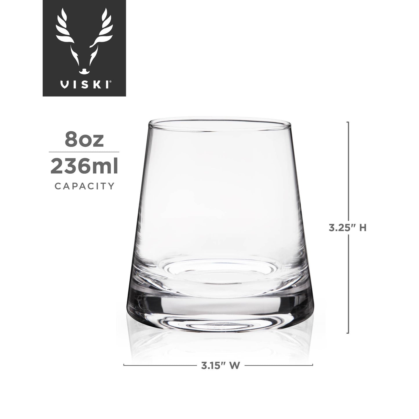 Viski | Raye™ Burke Crystal Whiskey Glass